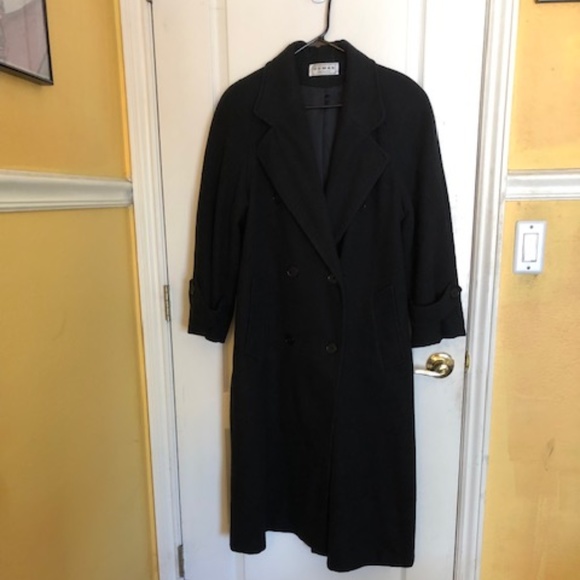 Vintage Jackets & Blazers - Woman’s Long Wool Coat – Vintage – Preowned
